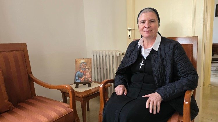 Sœur Marie-Antoinette Saadé, supérieure de la congrégation des sœurs maronites de la Sainte-Famille.