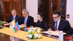 Vatikan Şəhər-Dövlətinin Qubernatorluğu ilə Heydər Əliyev Fondu arasında yeni sazişin imzalanması, 30 aprel 2026, Vatikan 