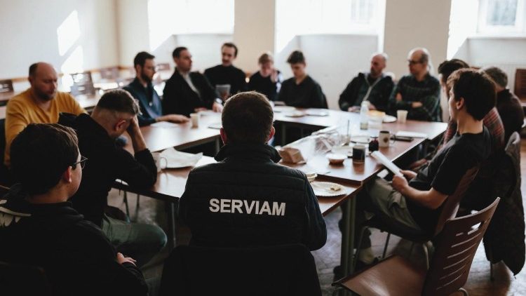 Rycerze Kolumba na spotkaniu