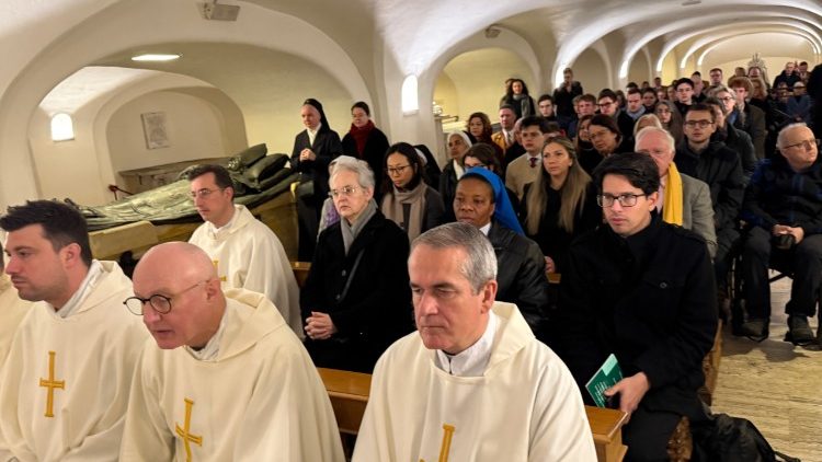 Kard. K. Kocho vadovautos Mišios už Benediktą XVI