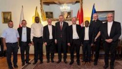Spotkanie biskupów pallotyńskich z ambasadorem RP przy Stolicy Apostolskiej Adamem Kwiatkowskim
