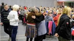 Wigilia z samotnymi i ubogimi (fot. Caritas Poznań)