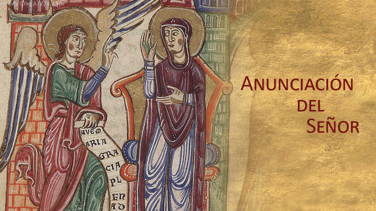 Anunciación del Señor, BAV Chig. A. IV. 74, f. 56v