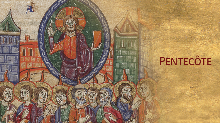 Pentecôte, BAV Chig. A. IV. 74, f. 117v
