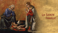La Sainte Famille 