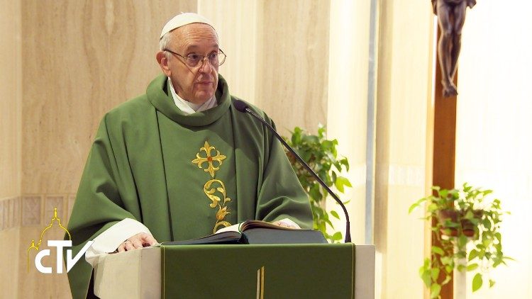 Il Papa a Casa Santa Marta