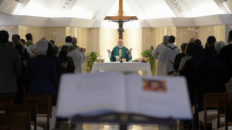 Franziskus in der Santa Marta