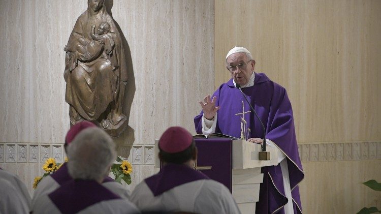 Papstpredigt in der Santa Marta