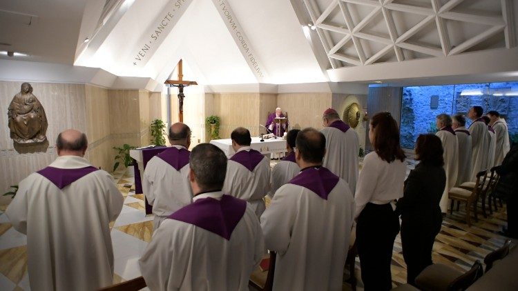 2018-03-22 Msza w Domu św. Marty