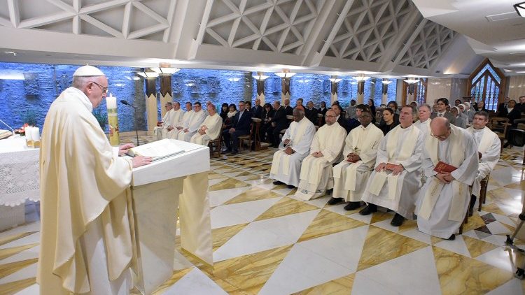 2018-04-16 Msza w Domu św. Marty