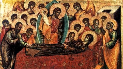 Angelus: Jomfru Marias opptagelse i himmelen