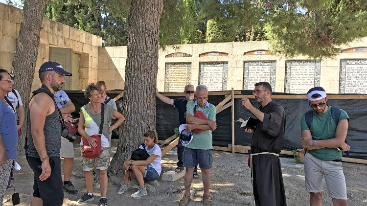 2018.08.16 Gerusalemme, pellegrini