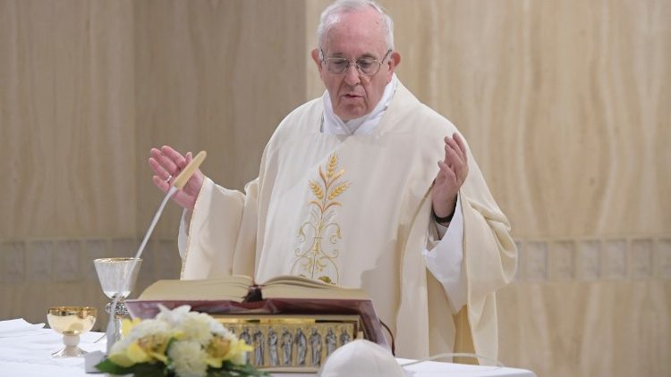2018.09.03  Papa Francesco celebra la messa a Santa Marta