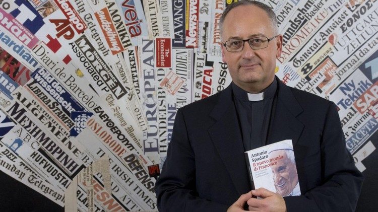 Pater Antonio Spadaro SJ bei einer Buchvorstellung im Jahr 2018