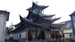 雲南大理的天主教堂