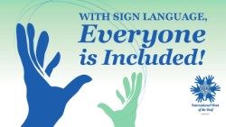 2018.09.28 International week of the Deaf and Sign Language