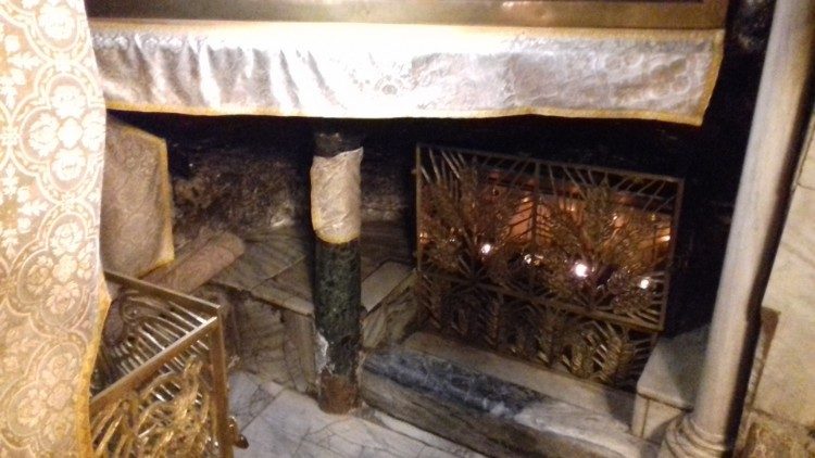 Betlehem, Shpella e Lindjes së Jezusit në grazhd