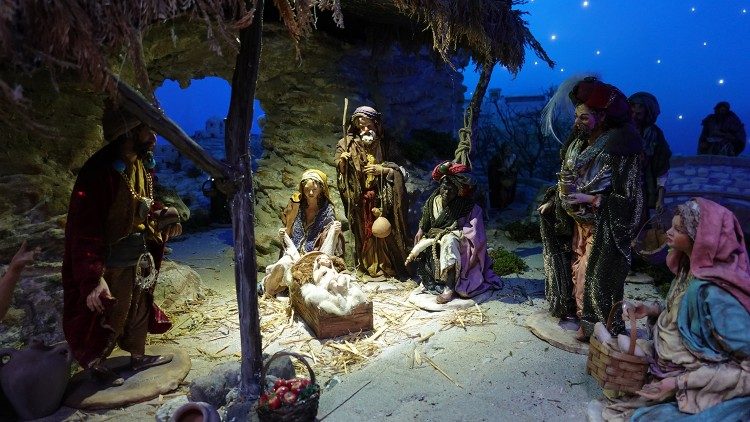 Imagem de um presépio