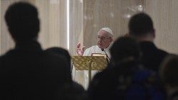 Morgenmesse in der Casa Santa Marta am 31.01.2019