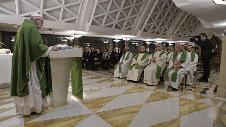 2019.02.01 Messa Santa Marta Papa Francesco