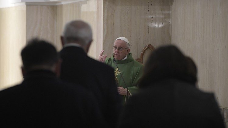2019.02.01 Messa Santa Marta Papa Francesco