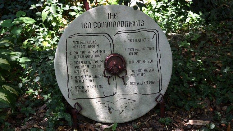 Die Zehn Gebote vom Sinai