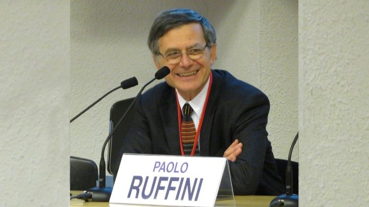 File photo of Paolo Ruffini, Prefect of the Dicastery for Communication