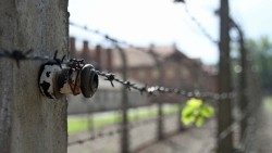 Un'immagine del campo di concentramento di Auschwitz