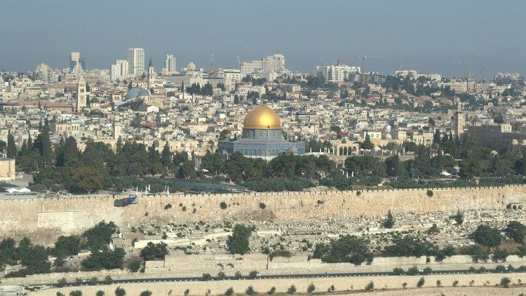 Blick auf Jerusalem
