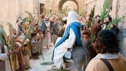  Jesus enters the city of Jerusalem