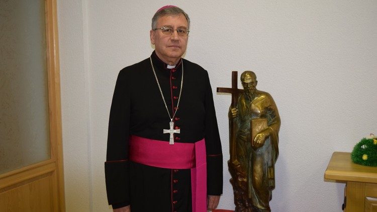 2019.04.20 Mons. Kiro Stojanov, Vescovo di Skopje, Macedonia