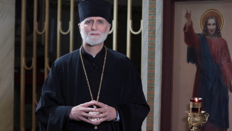 Metropolitan Borys Gudziak, Archbishop of Philadelphia of the Ukrainian Greek Catholic Church, has made about 55 trips to Ukraine during the last 12 years of conflict
