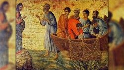 2019.05.03 Gesù Risorto e gli apostoli - pesca-miracolosa Vangelo della domenica