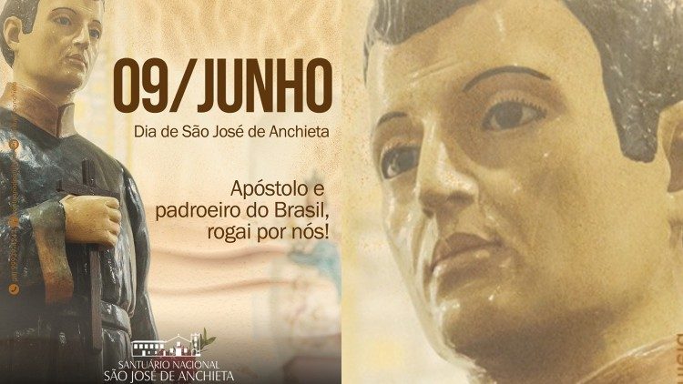 A Canonização do “Apóstolo do Brasil” ocorreu 417 anos depois da sua morte, no dia 24 de abril de 2014, pelo Papa Francisco, em Roma.