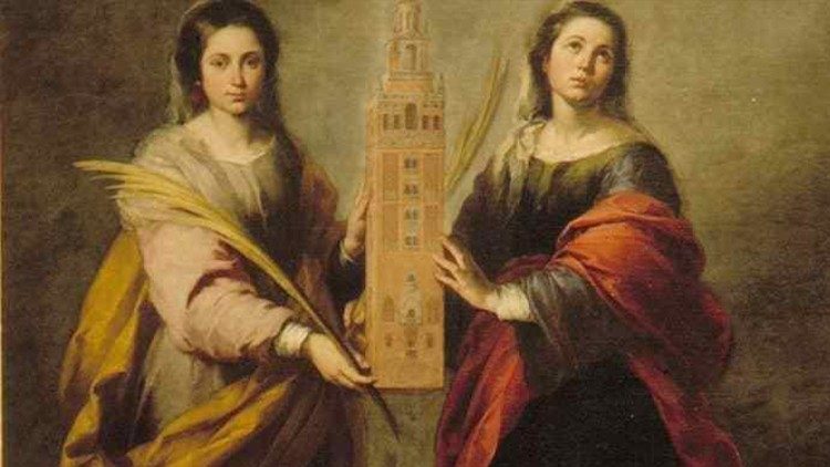  shën Rufina e Shën Sekonda, martire të Romës