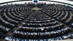 Visita del Papa al Parlamento Europeo (foto d'archivio)