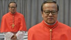 Il cardinale Ignatius Suharyo Hardjoatmodjo durante il Concistoro del 2019