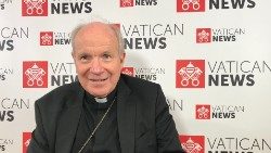 2019.10.18 Sinodo Amazzonico Card. Schönborn Vienna in visita presso la Radio Vaticana