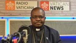 2019.10.26 Mons Richard Appora, OP, Vescovo di Bambari, Centrafrica (Ph.: JP Bodjoko, SJ/Vaticannews)  
