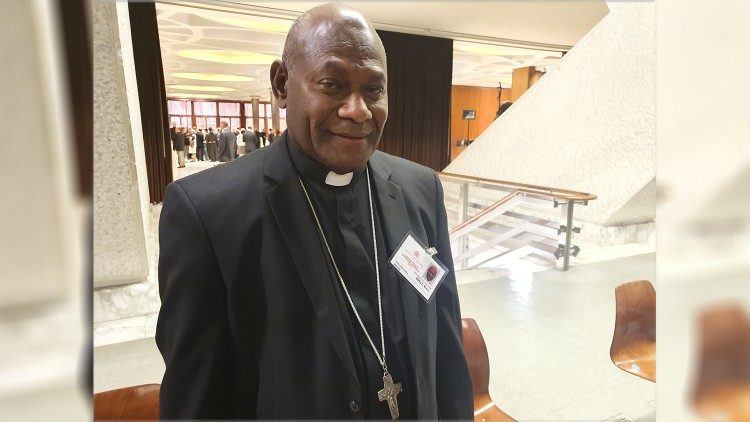 Kardinal John Ribat aus Papua Neuguinea, der Erzbischof von Port Moresby