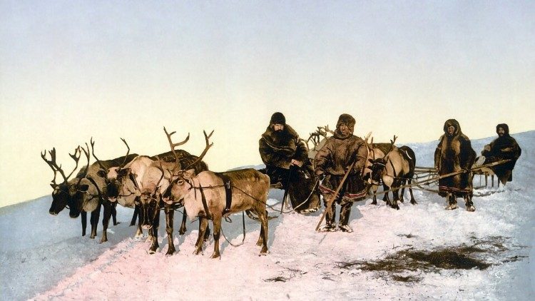 Inuit hunters in Canada