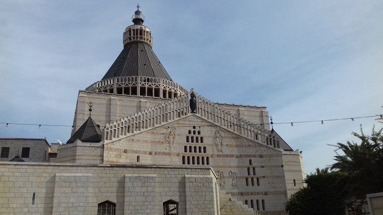 La basilique de l'Annonciation à Nazareth.
