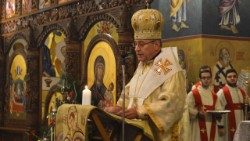 За Божиќ епископот Стојанов служеше во Струмица 