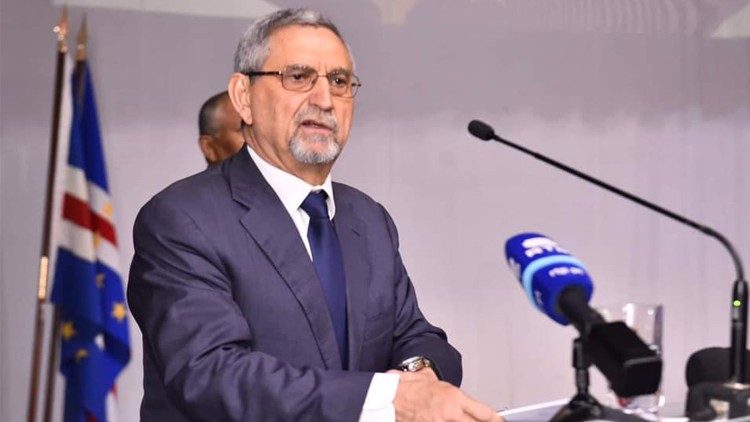 Jorge Carlos Fonseca, em 2020, quando era ainda Presidente da Rep&uacute;blica de Cabo Verde