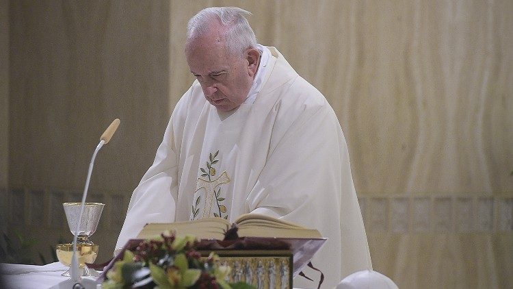 2020.01.28 Papa Francesco, Messa Santa Marta