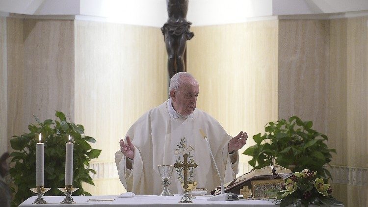 2020.01.28 Papa Francesco, Messa Santa Marta