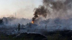 Des déchets industriels dans la "Terre des feux" en Campanie. 