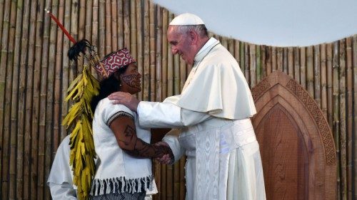 "Sueño con una Amazonia que preserve esa riqueza cultural que la destaca, donde brilla de modos tan diversos la belleza humana". (Papa Francisco)