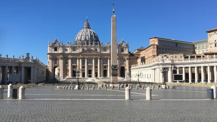 Piazza San Pietro, cupola di San Pietro, Vaticano