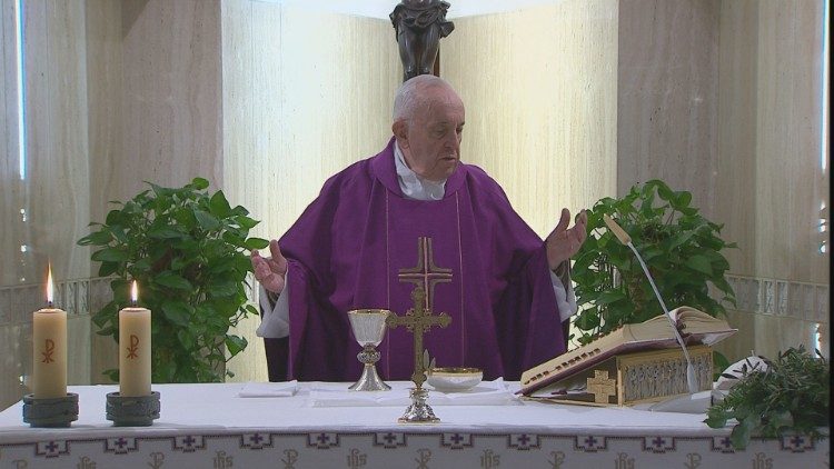 教宗主持清晨弥撒